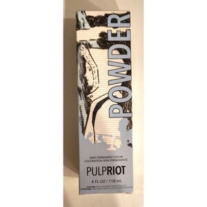 Pulp Riot Semi Permanent Hair Color NIB Powder Blue 4oz Tube
